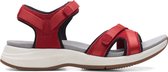 Clarks - Dames schoenen - Solan Drift - D - rood - maat 5