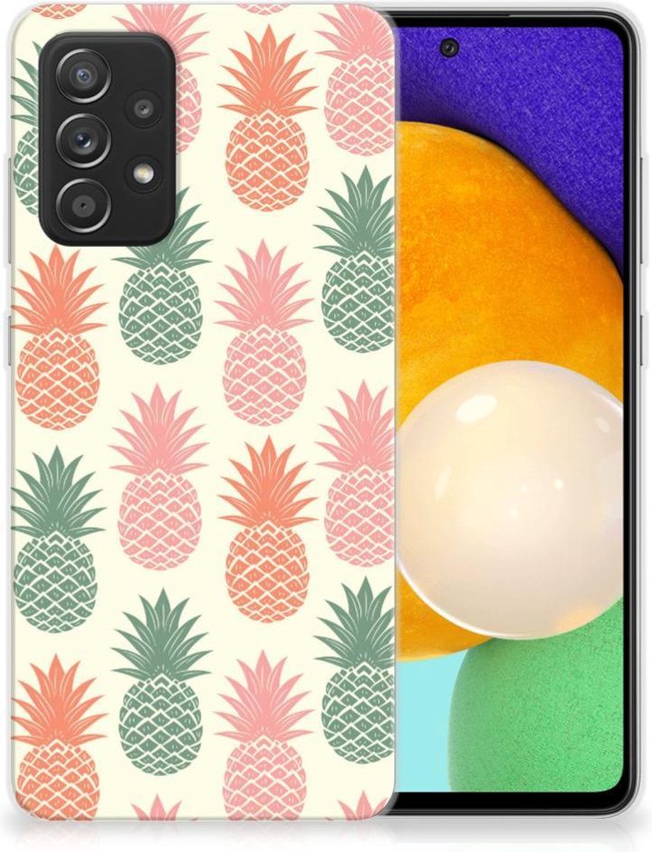 Samsung Galaxy A52 (5G/4G) Siliconen Case Ananas