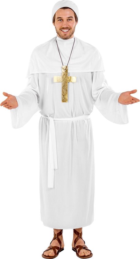 trechter Boekhouder Bont dressforfun - herenkostuum Paus Johannes XXL - verkleedkleding kostuum  halloween... | bol.com