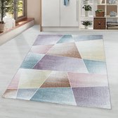 Laagpolig vloerkleed - Smoothly Design Multicolor 120x170cm