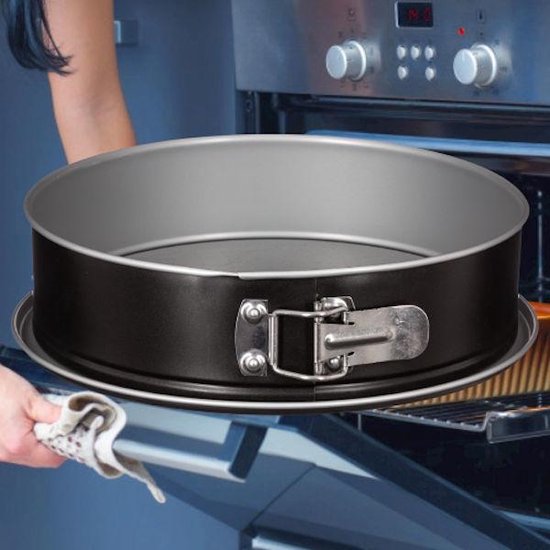 Space Home - Set van 2 Savarin Bakvormen - Ronde Aluminium Cakevorm met Gat - Antiaanbaklaag