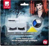 Smiffys - Gothic Glamour Kostuum Make-up Kit - Wit
