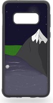 Mountain in the night sky Telefoonhoesje - Samsung Galaxy S10e