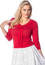 Dancing Days Top -S- CHARLIE CHEVRON Rood