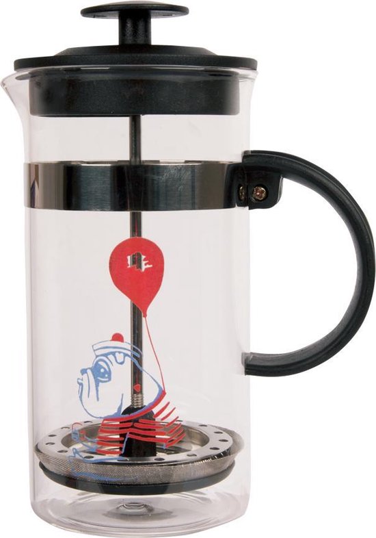 Mr Biggdesign Allright Man - French Press 350ml - French Press Cafetiere Koffiemaker Mr Biggdesign Allright Man - French Press 350ml - French Press Cafetiere Koffiemaker