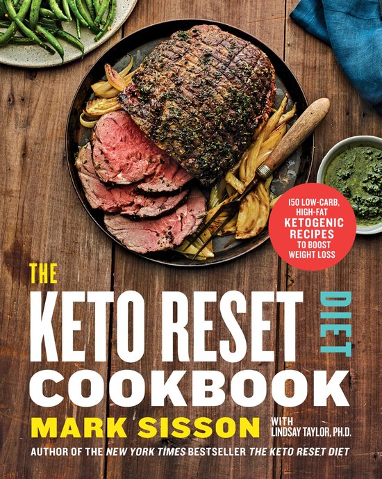 The Keto Reset Diet Cookbook - cover