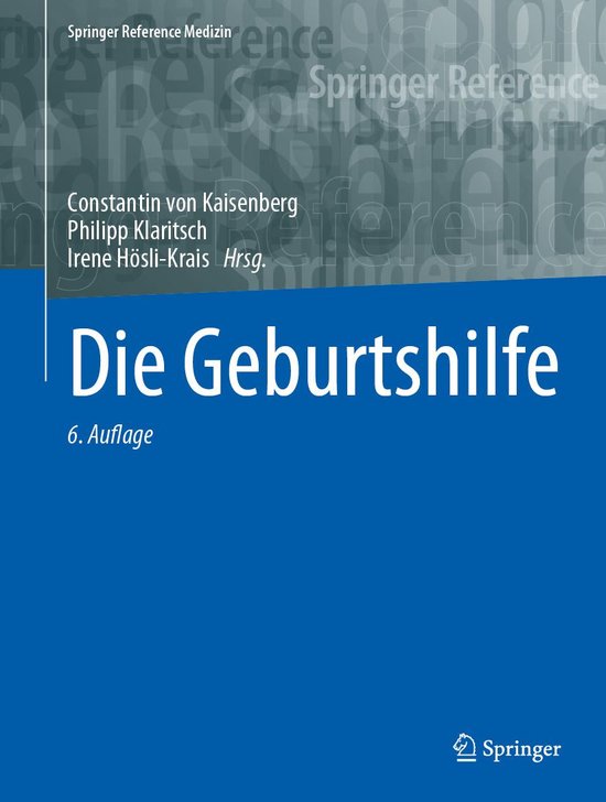 Medicine (German Language) - Die Geburtshilfe - cover
