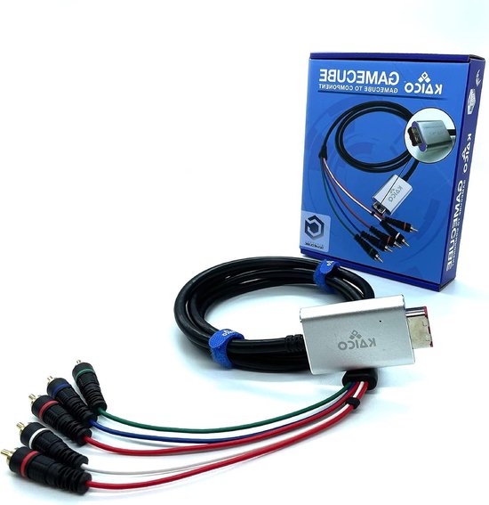 GameCube Component Cable - Adapter voor GCVideo Lite Software - Plug ...