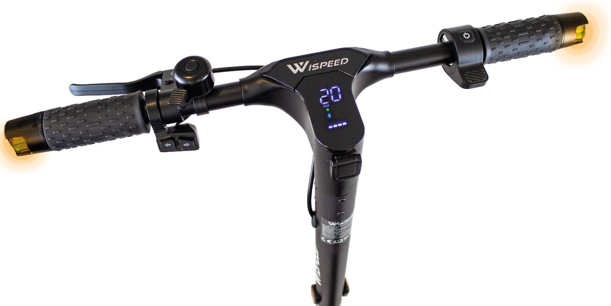 Afbeelding 2 van Wispeed - C10-40 PRO - Elektrische step - Krachtige 350W Motor - 10" Luchtbanden - Snelheid tot 25km/h - 40km Bereik - Zwart