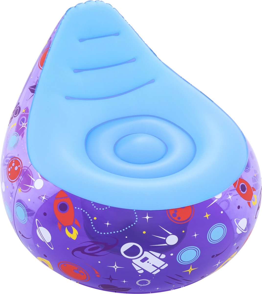 Opblaasbare stoel Bestway Multicolour 72 x 72 x 64 cm Ruimteschip