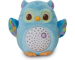 VTech Bedtijd Uiltje blauw - Interactieve knuffel - Muziek en Natuurgeluiden - Van 0 tot 6 jaar