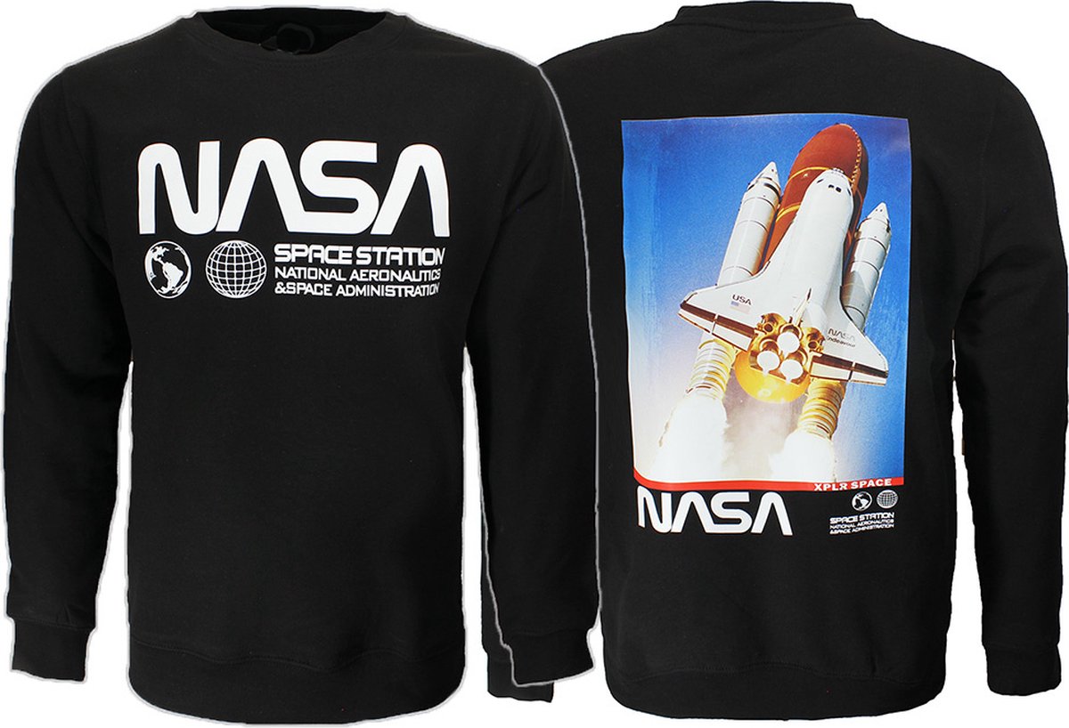 NASA Trui Space Shuttle Endeavour Crewneck Sweater - Officiële Merchandise - M