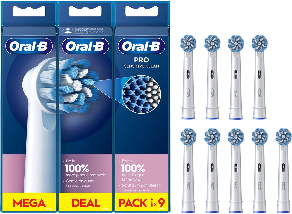 Borstel vervanger Oral-B 8700216018807 Wit