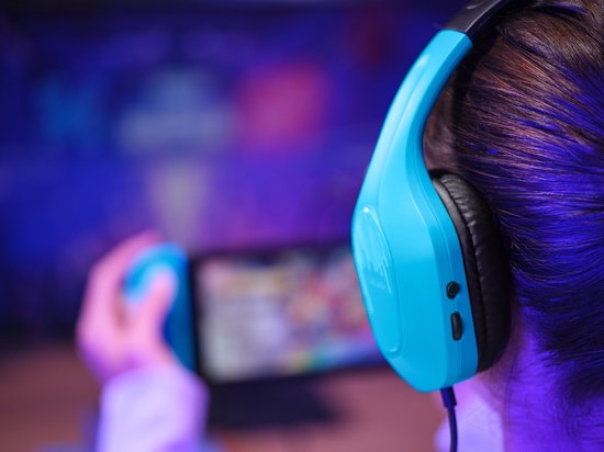 Trust GXT 416S Zirox - Casque de Gaming filaire - pour Nintendo Switch - 3,5 mm - Stéréo - Rouge/ Blauw