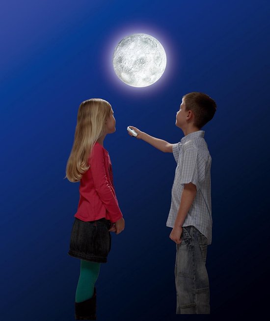 My Very Own Moon Nightlight - LED Moon Lamp for Kids - 11.02 x 3.15 x 13.39 inches van my — afbeelding 5