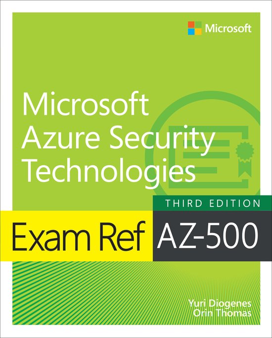 Exam Ref- Exam Ref AZ-500 Microsoft Azure Security Technolog ... - cover