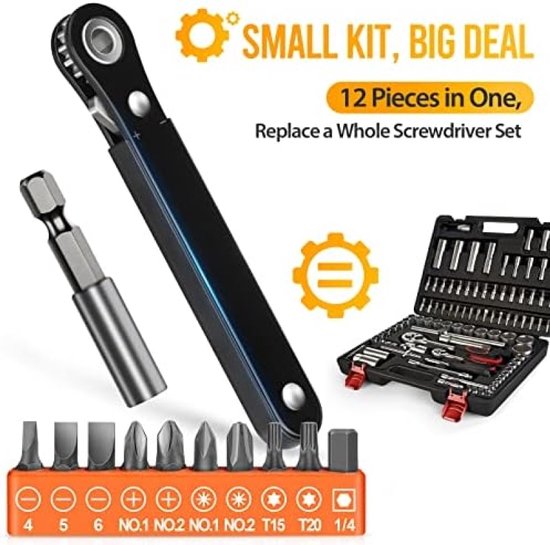 Mini ratel schroevendraaier gereedschap geschenken voor mannen gadgets ...