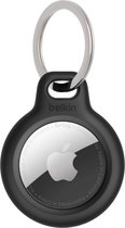 Belkin - Beschermende houder met sleutelhanger - Geschikt voor Apple AirTag - Zwart