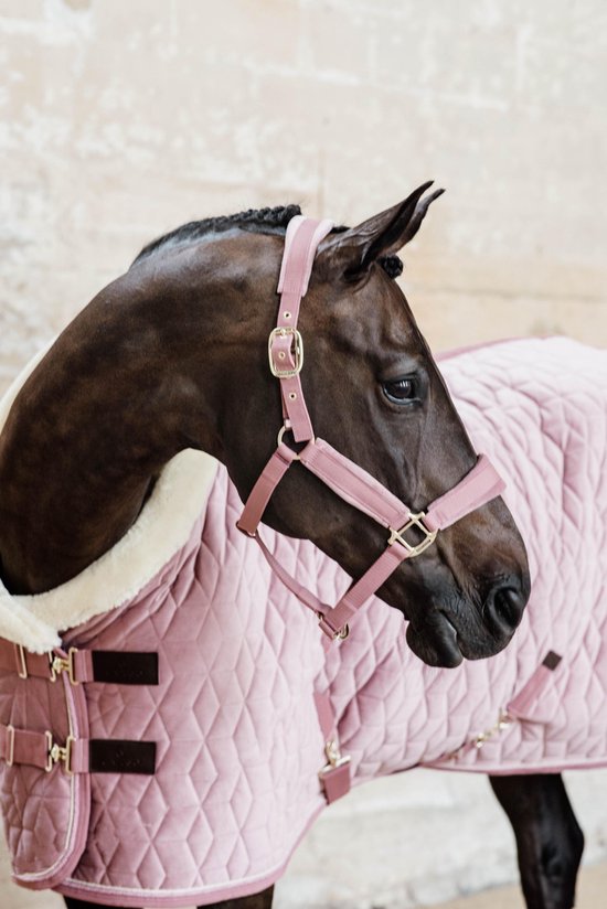 Kentucky Horsewear - Showdeken - Velvet - Paardendeken - Old pink - 155-6'9 160g Kentucky Horsewear - Showdeken - Velvet - Paardendeken - Old pink - 155-6'9 160g