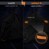 Motorhoes waterdicht buiten 210D polyester diefstalbeveiliging universele afdekking voor motorfietsen Scoots Vespa - 245 x . Motorhoes waterdicht buiten