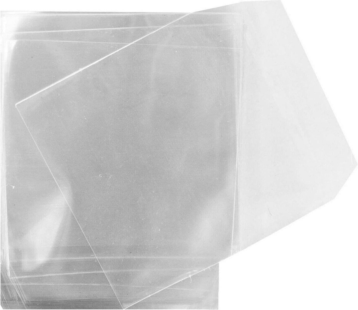 CD- en DVD-zakjes van PVC-kunststof met afsluitklep - 1000 stuks