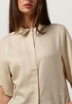 Another Label Dache Shirt S/s Dames - Jurken - Beige - Maat L