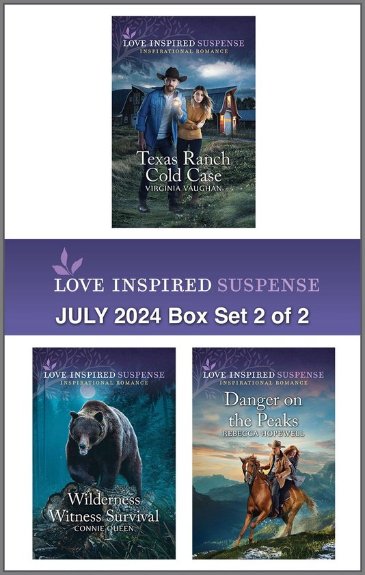 Love Inspired Suspense July 2024 - Box Set 2 of 2 - cover