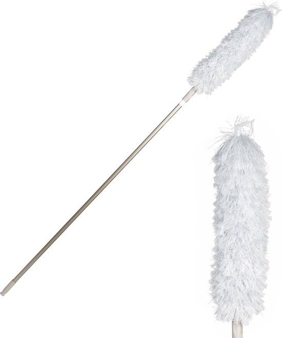 Foto: Salter microfiber duster cleaner brush warm harmony collectie met lange handgreep