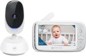 Bol.com Motorola Nursery Babyfoon met Camera VM75 - Baby Monitor met 5-Inch Ouder Unit - Baby Camera met Nachtvisie Digitale Zoo... aanbieding