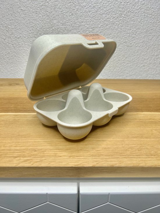 Koziol Egg Box Eggs To GO Mini - Boîte à Œufs Portable Pour 6 Œufs