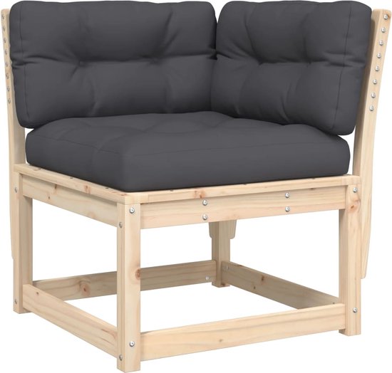 vidaXL-5-delige-Loungeset-met-kussens-massief-grenenhout