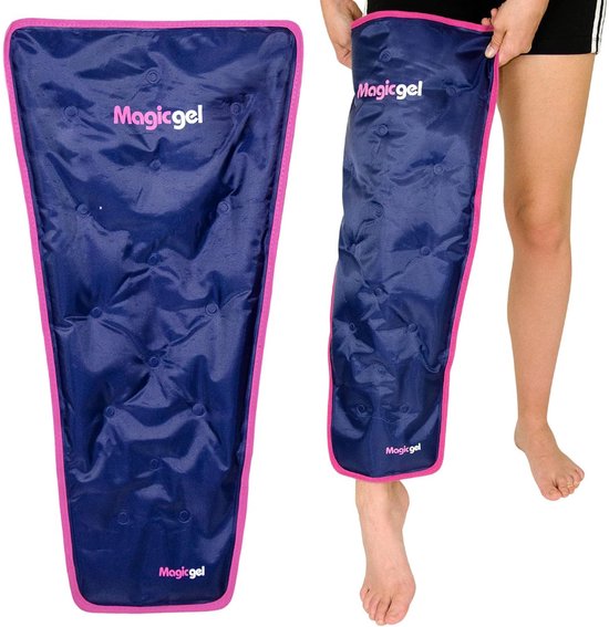 Magic Gel Groot compresse rafraîchissante pour les jambes - Thérapie professionnelle par le froid - Contre la douleur, l'enflure et l'inflammation - Gel rafraîchissant pour les jambes, pour les blessures, les entorses, l'arthrite et plus encore.