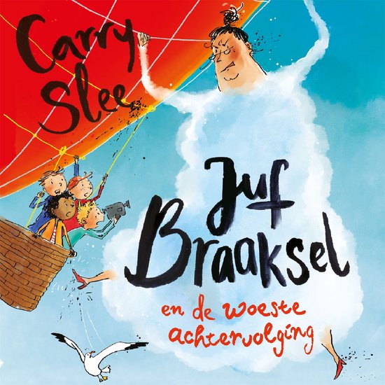Juf Braaksel en de woeste achtervolging - cover
