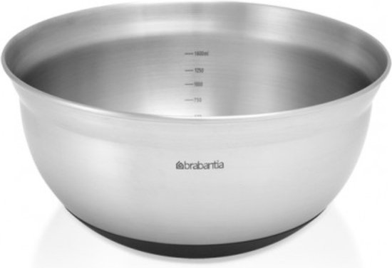 Brabantia Mengschaal Beslagkom Mat Staal Met Antislip