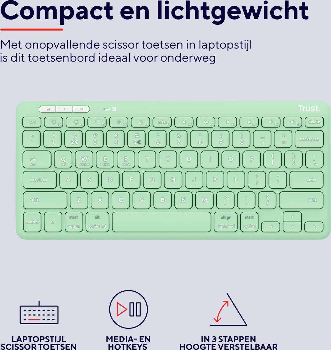 Trust Lyra review: toetsenbord in handzaam formaat