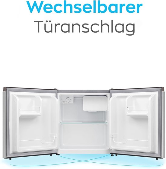 Heinrich's HKB4188SI mini koelkast met vriesvak - zilver - 45 liter van heinrichs — afbeelding 4