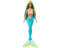 foto van Barbie A Touch of Magic - Turquoise zeemeermin staart - Barbiepop