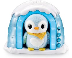 foto van VTech Pinguïn Projector Iglo - Interactief Speelgoed - Knuffel inclusief Projector - Van 0 tot 7 jaar