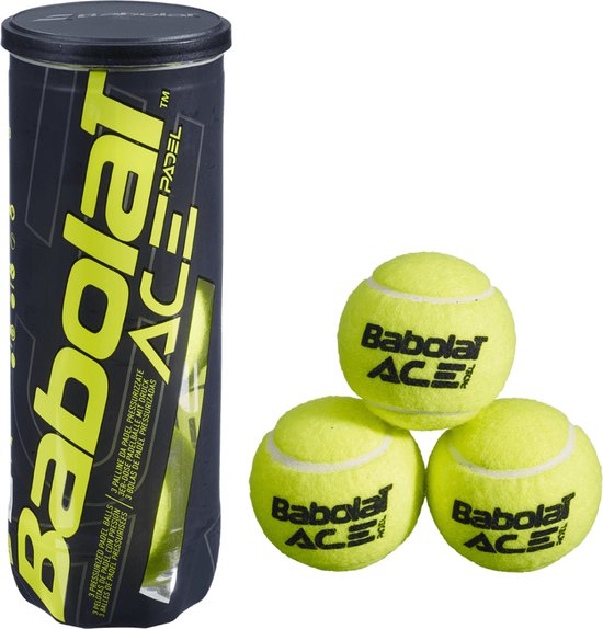Babolat Ace Padel Ballen - 3 stuks
