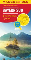 Marco Polo Bayern-Süd 13 Wegenkaart Zuid-Beieren
