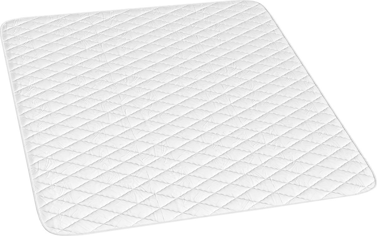 Vitalispa Matrasbeschermer – 180 x 200 cm Stiksels Wit