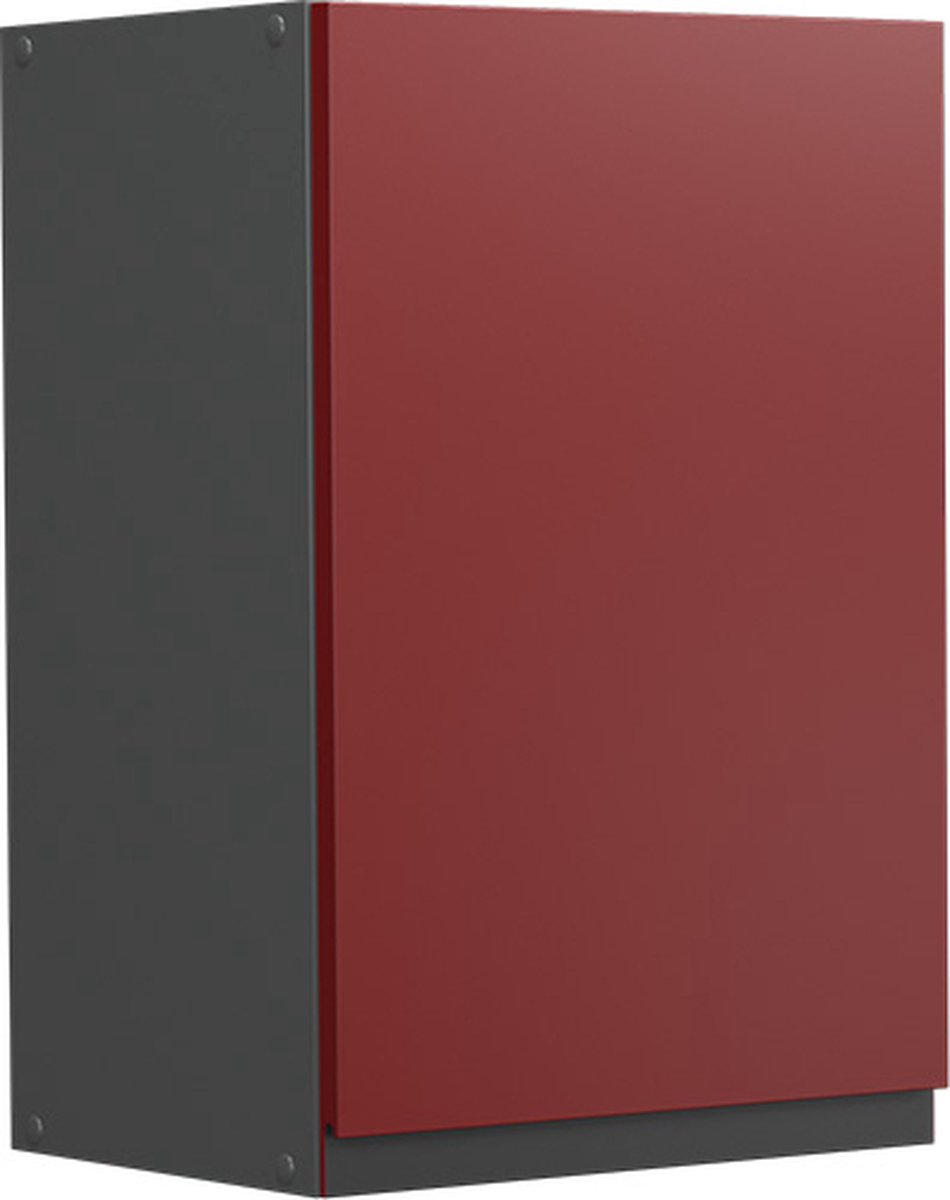 Vicco R-Line Hangkast – 40 cm J-vorm Rood Rood/Antraciet