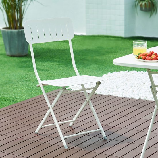 Klapstoel Sande set van 2 tuinstoelen 84,5x42x50 cm [en.casa Klapstoel Sande set van 2 tuinstoelen 84,5x42x50 cm [en.casa