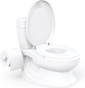 Dolu Educatief Kinder Toilet met Geluid - Wit