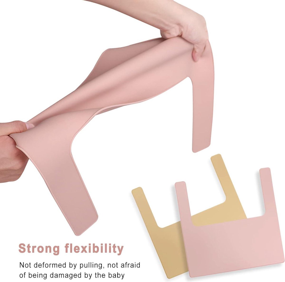 Coussin Chaise Haute IKEA Antilop – En Coton, Motif Feuille Verte, Doux, Lavable, Antidérapant