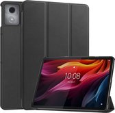 Case2go - Tablet hoes geschikt voor Lenovo Tab K11 Plus - Tri-Fold Book Case - Auto/Wake functie - Zwart