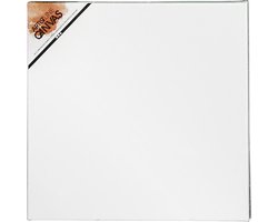 Canvas schildersdoek 30 x 30 cm voor hobby verven en schilderen - hobby materialen artikelen - Schilderijen maken