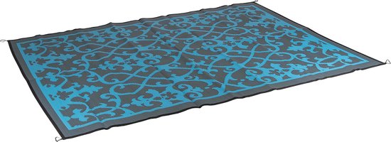 Bo-Camp Vloerkleed – Chill Mat Picnic – Oriental – 2×1,8 Meter – Blauw