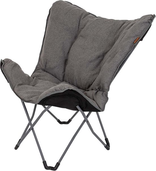 Bo-Camp - Urban Outdoor - Vlinderstoel - Grainger - L - Nika - Grijs van Merkloos — afbeelding 4