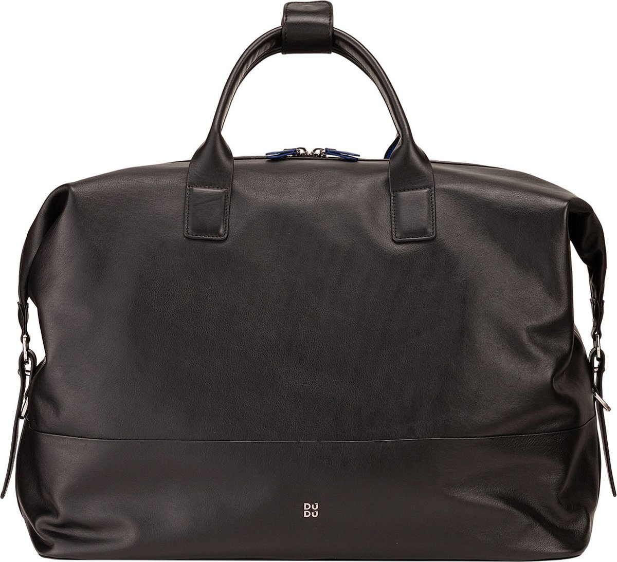 DuDu Miami Weekender reistas Leer 43 cm - black